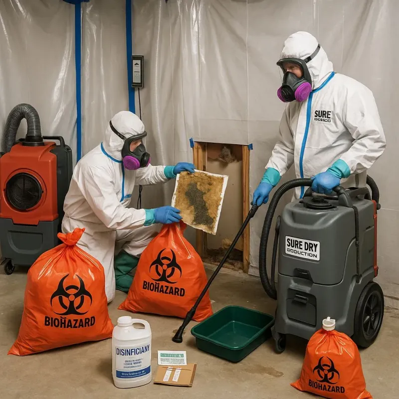 Contaminated Water Handling Protocols process in Whitfield, PA