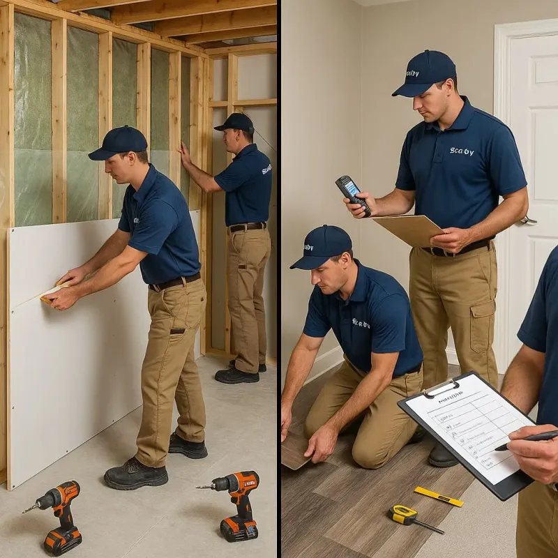 Repairs and Reconstruction process in Whitfield, PA