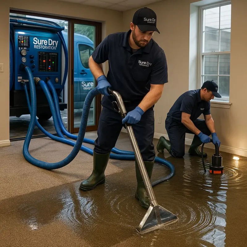 Water Extraction and Removal process in Whitfield, PA